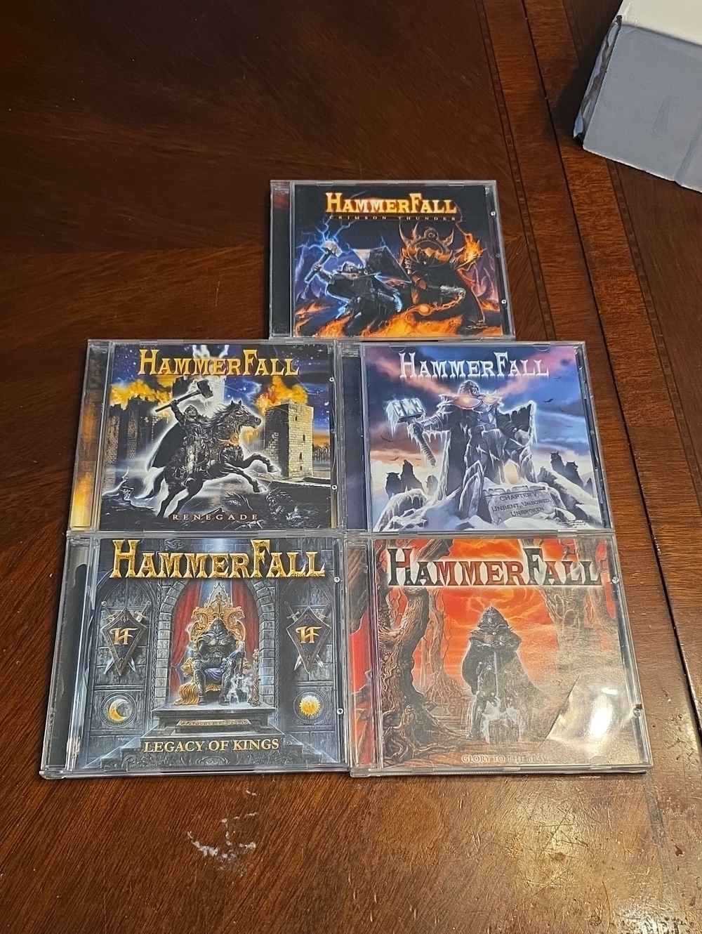 HammerFall CD Collection